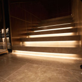 geschliffener Kalkstein Licht