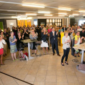 Ingrid Amon im Steinzentrum in Wien 3