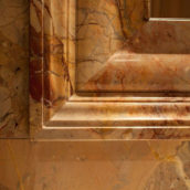 Detail Spiegel in Luxusbad