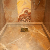 Marmor Dusche