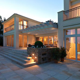 Terrasse Sandstein
