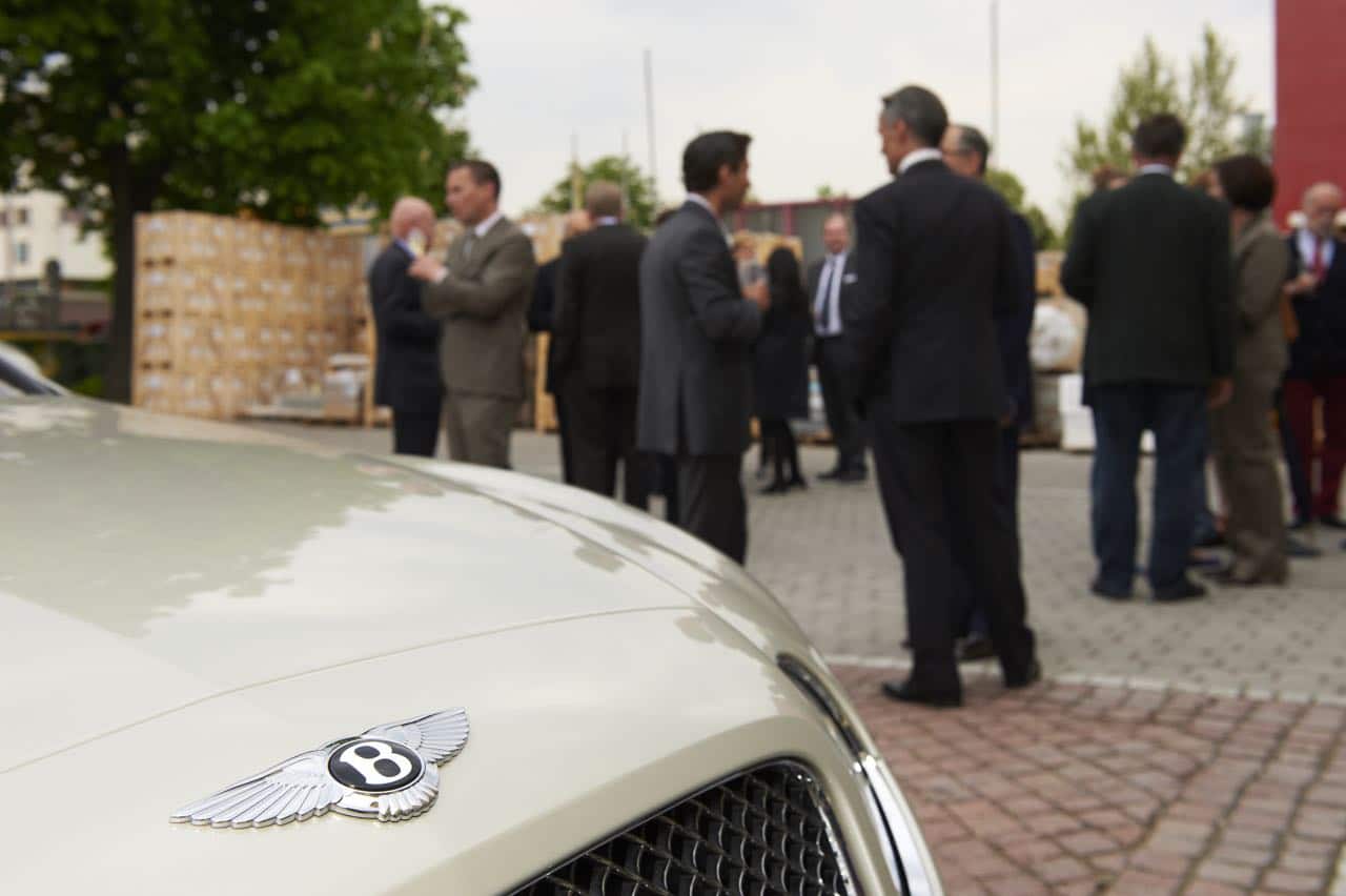 Bentley Event im Schubert Steinzentrum in Wien