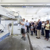 Produktion einer Küchenarbeitsplatte in Wien
