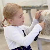 Selbst meißeln und hämmern bei Schubertstone