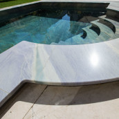 Quarzit Poolrand