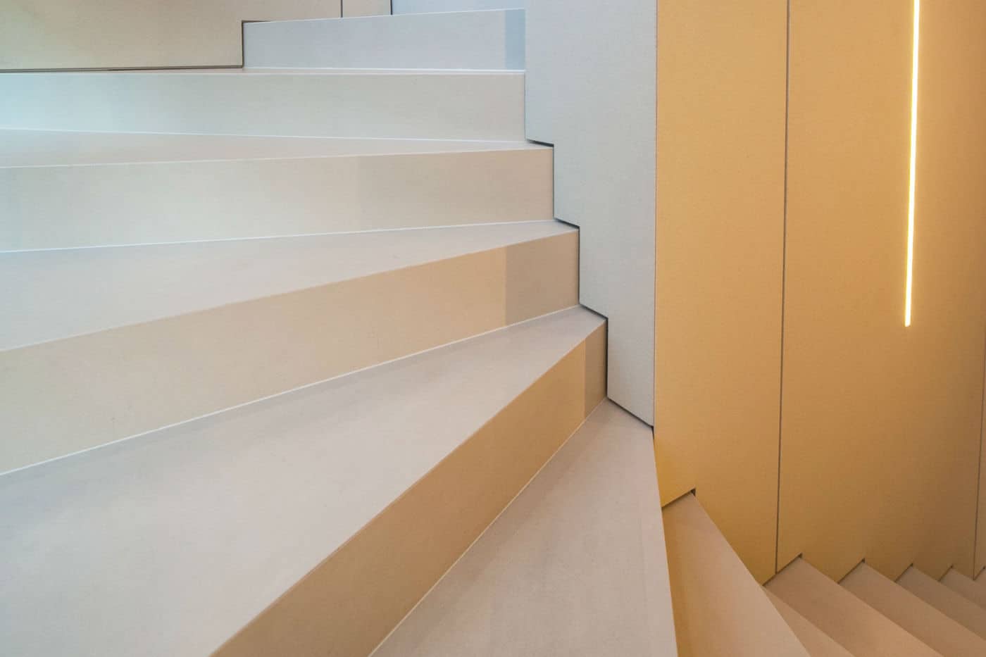 Technostein modernes Haus Treppen