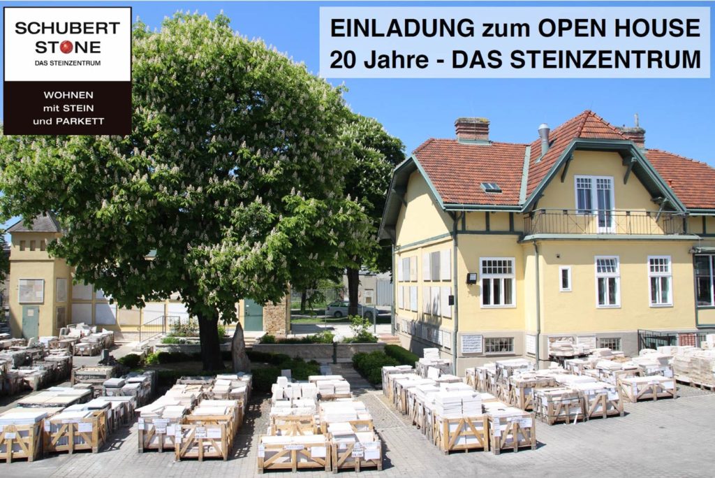 OPEN HOUSE bei SCHUBERT STONE - 20 Jahre DAS STEINZENTRUM