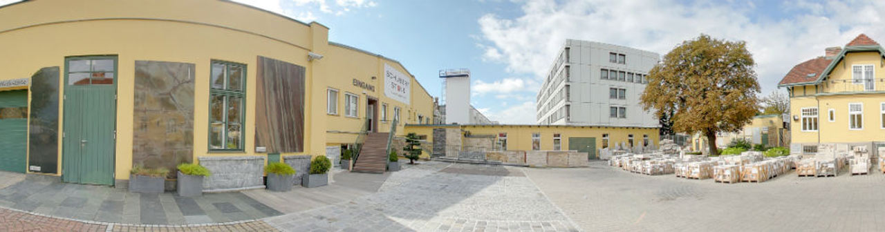 Pflasteraustellung Naturstein