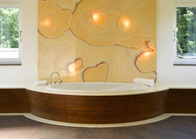 badewann luxus naturstein Luxus Badewanne Naturstein