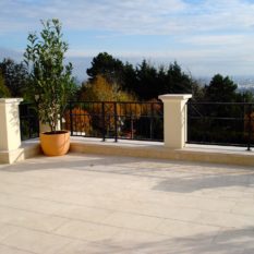 leavante Crema patiniert 40,6x61cm – 06