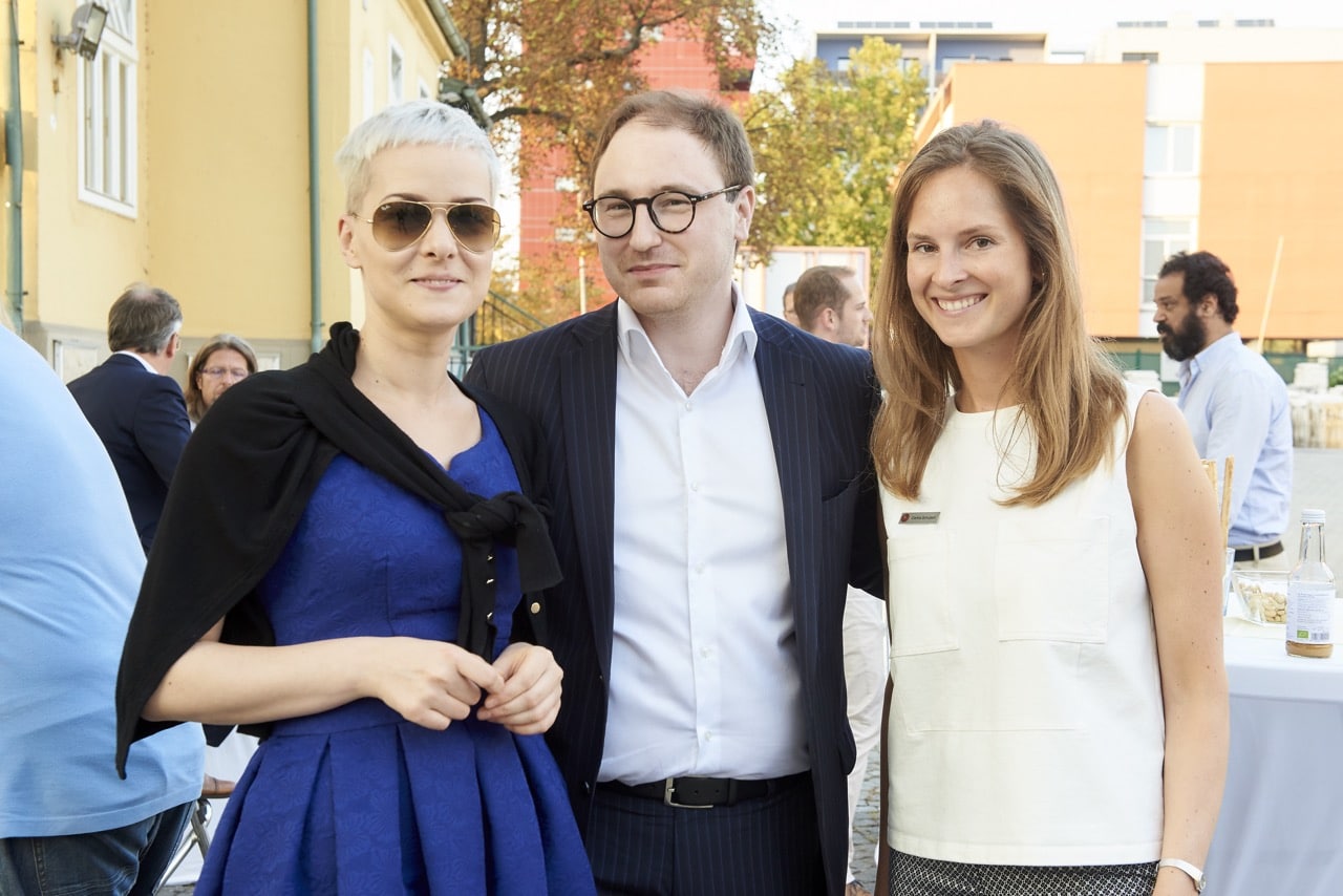 Thomas Jabornegg (SoundofWine) und Carina Schubert bei SCHUBERT STONE